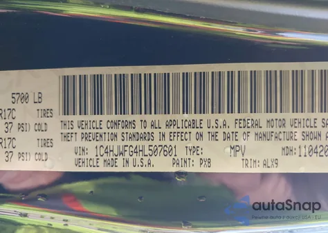 2017 Jeep Wrangler Unlimited Rubicon Hard Rock 4X4 from USA, damaged, VIN 1C4HJWFG4HL507601